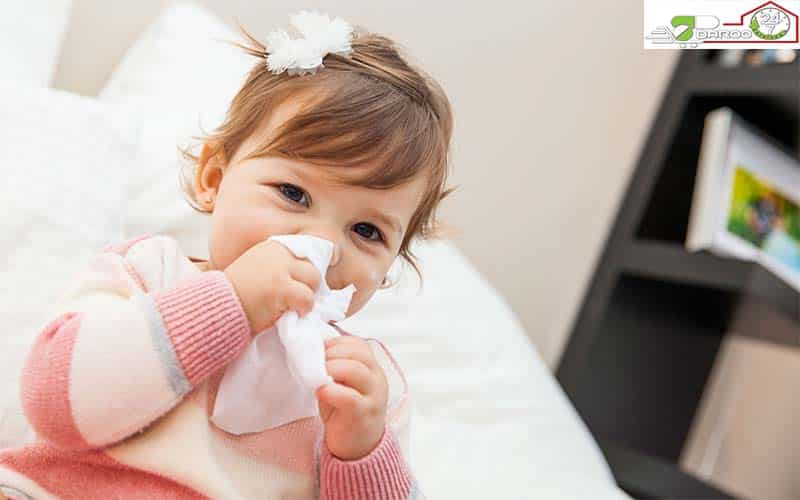 نکات درمان سرماخوردگی کودکان زیر ۲ سال