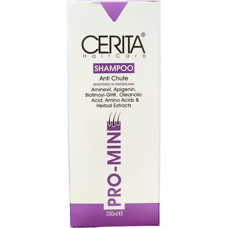 شامپو ضد ریزش و تقویتی مو پرو-مین سریتا مناسب انواع مو (۲۰۰ میلی لیتر)